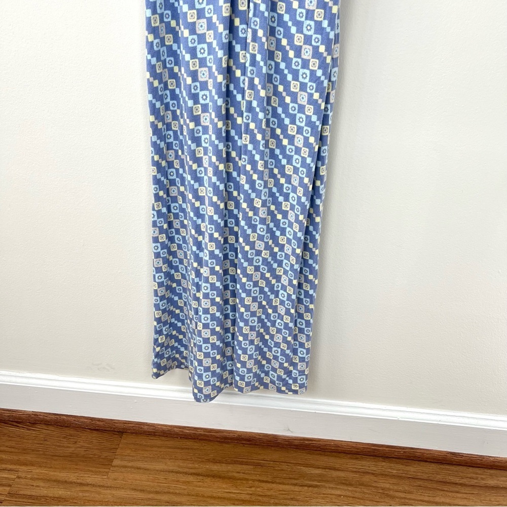 Free People Shayla Printed Halter 70s Flare Leg Jumpsuit - Picture 6 of 10